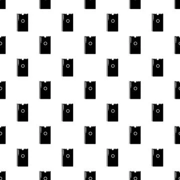 Dry napkins pack pattern vector seamless Illustrazione stock