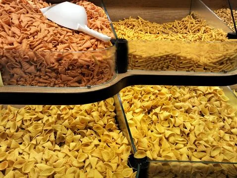 Dry Nuts and Crackers Stock Photos