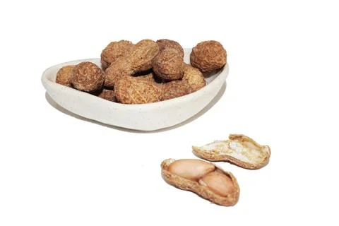 Dry Nuts in Background Foto stock