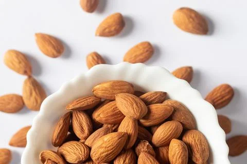 Dry nuts Stock Photos