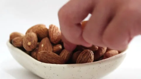 Dry Nuts with taste Stock Footage 277076819