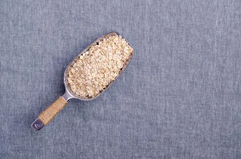 Dry oat flakes Stock-Fotos