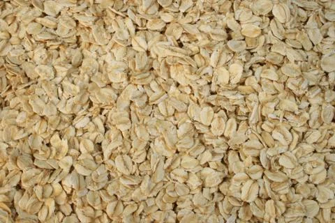 Dry oatmeal background Stock Photos