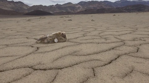 Dry parched desert landscape Stock Footage 104718527