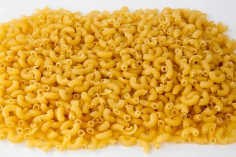 Dry pasta background Foto stock