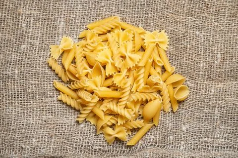 Dry paste on the background of an old cloth Stock Photos