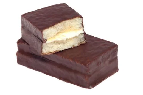 Dry paste with chocolate Foto stock