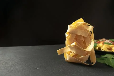 Dry paste. Classic paste. Blank space for text Photos