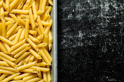 Dry paste. Texture pasta 스톡 사진