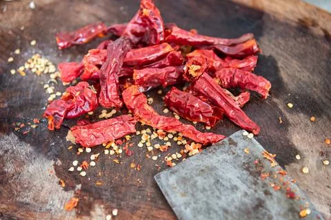 Dry pepper Stock Photos