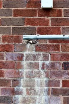 Dry Pipe leak Foto stock