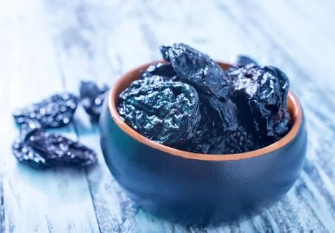 Dry plums Stock Photos