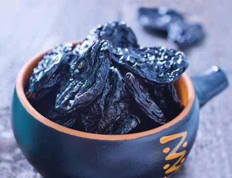 Dry plums Stock Photos