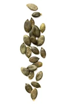 Dry pumpkin seeds Stock Photos