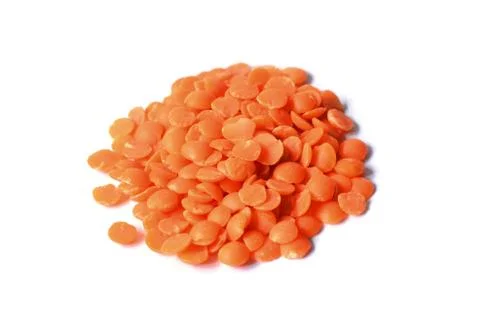 Dry  Red Lentils Stock Photos