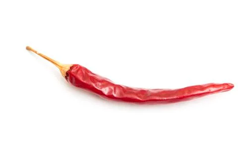 Dry red pepper Stock Photos