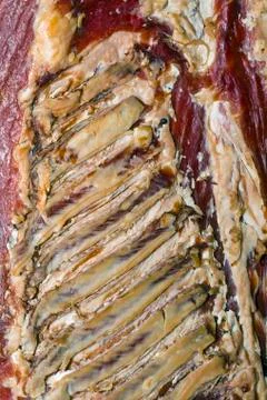 Dry rib bacon Stock Photos