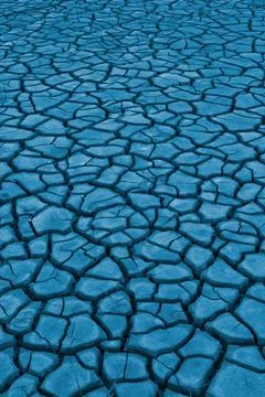 Dry river bed cracked  Stock Photos