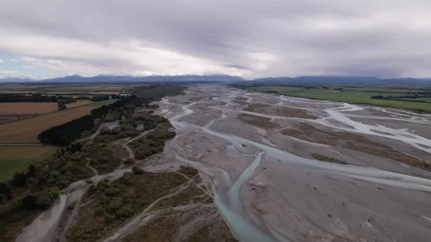 Dry River Bed Video stock 248570049
