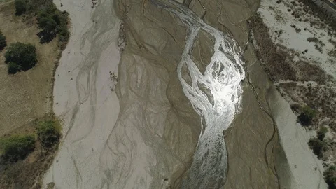 Dry river bed. Philippines,Luzon. Stock Footage 101455681