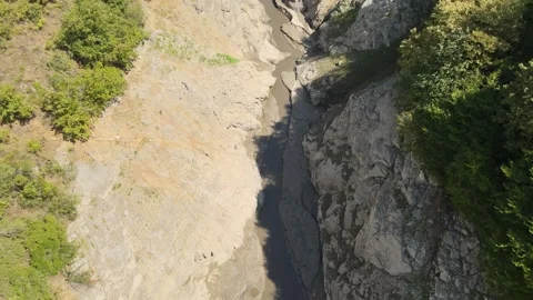 Dry river drought Stock-Footage 240787328