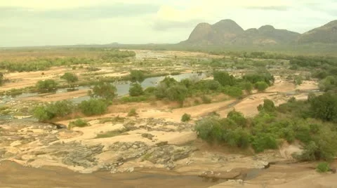 Dry River Stock Footage 10852426