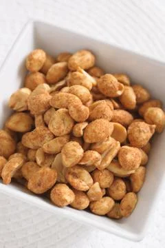 Dry Roasted Peanuts Stock Photos