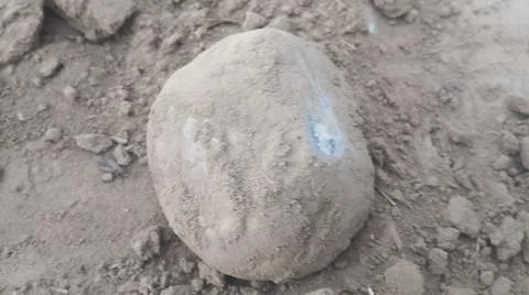 Dry Sandy Soil Texture with Buried Stones ​Option 2 (Conceptual): Fine Dry Stock Photos