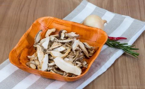 Dry shiitake Stock-Fotos