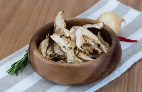 Dry shiitake Stock Photos