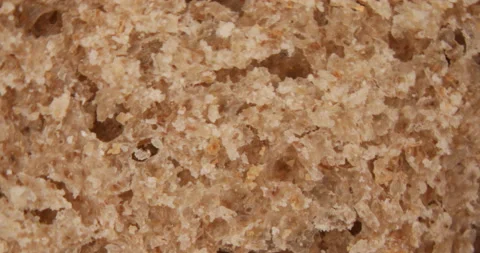 Dry Slice of bread with poor Stock Footage 236581142