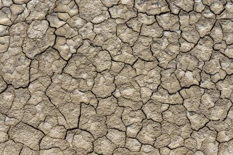 Dry soil pattern texture global warming Stock Photos