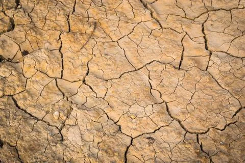 Dry soil texture background Foto stock