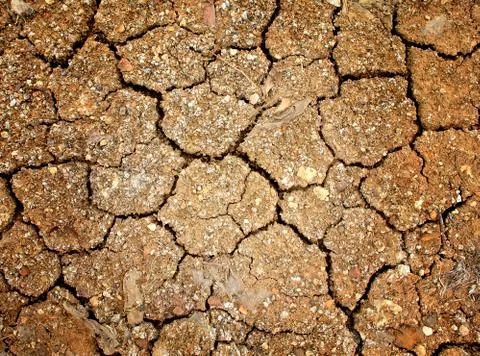 Dry soil texture Stock Photos