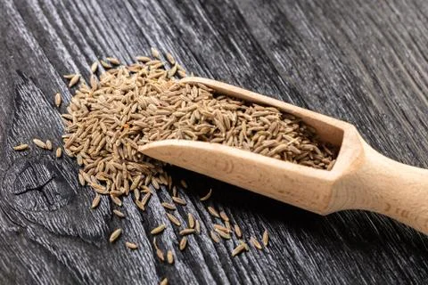 Dry spices cumin Stock Photos