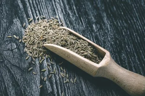 Dry spices cumin Stock Photos