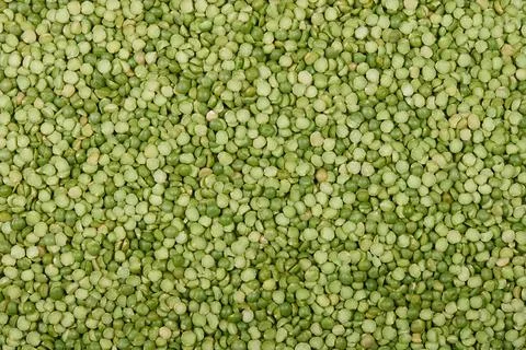 Dry split green peas texture 写真素材