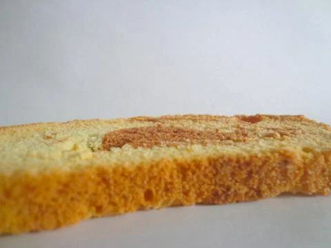 Dry sponge cake Stock Photos