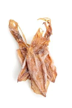 Dry squids Stock Photos