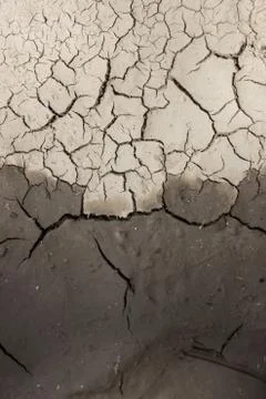 Dry сracked earth Stock Photos
