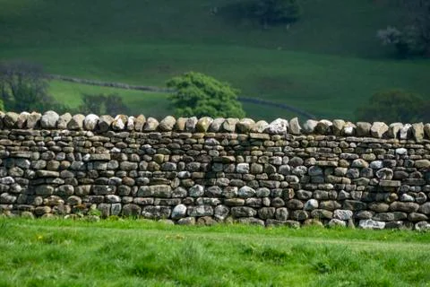Dry Stone Wall 01 Stock Photos