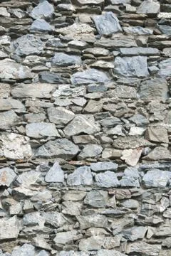 Dry stone wall Stock Photos