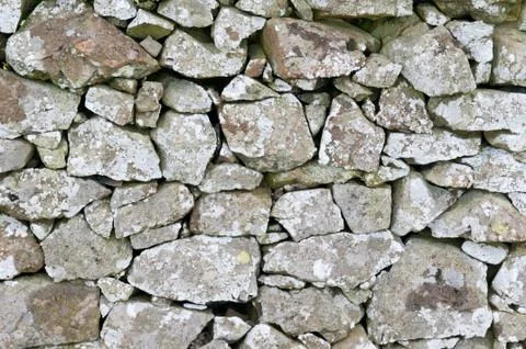 Dry Stone Wall Stock Photos