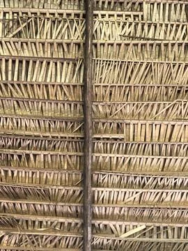 Dry straw Stock Photos