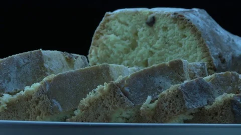 Dry sweet cake Video stock 83578823