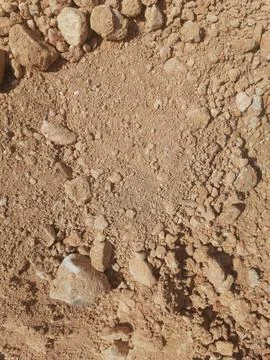 A dry terrain Stock Photos