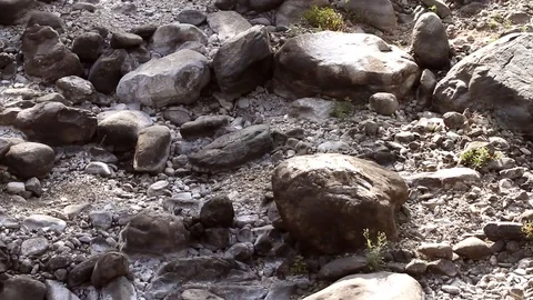 A dry tributary in the Ganges river basin 스톡 동영상 102529581