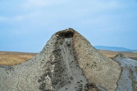 Dry volcano 写真素材