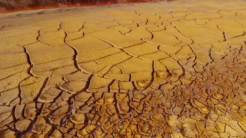 Dry yellow earth Stock Footage 103058163