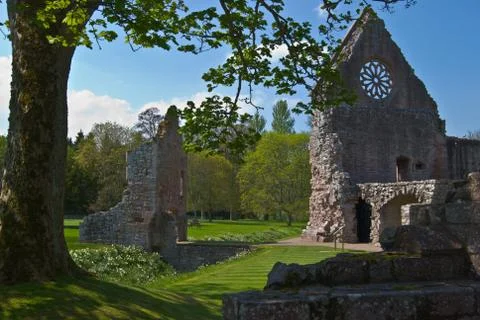 Dryburgh Abbey Stock Photos